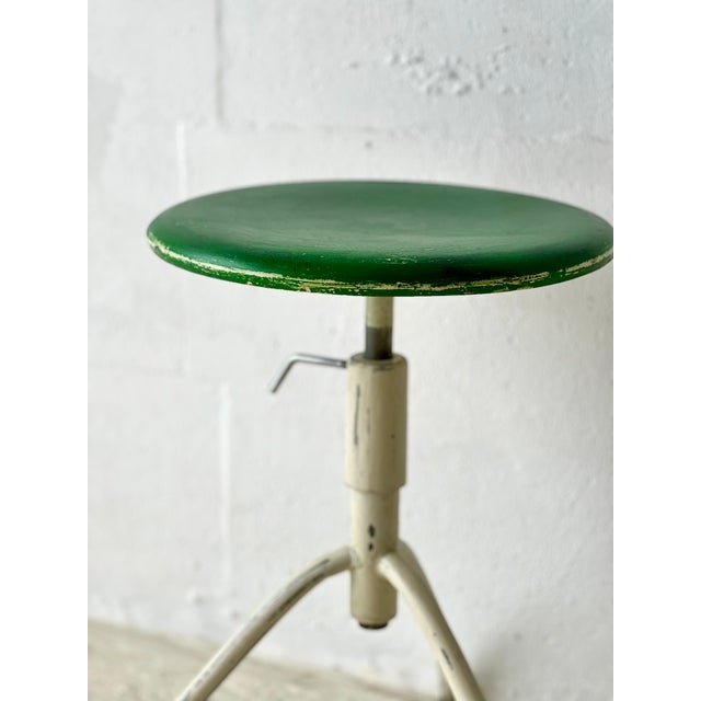 Vintage Industrial Stool, 1970s For Sale - Image 12 of 14