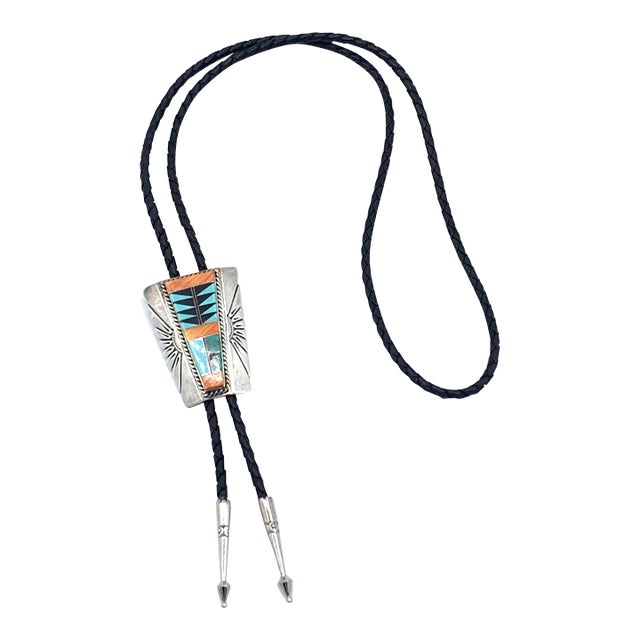 Roger Skeet Jr Sterling Silver Bolo Tie For Sale