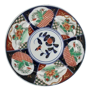 Circa 1870 Imari Chop Plate