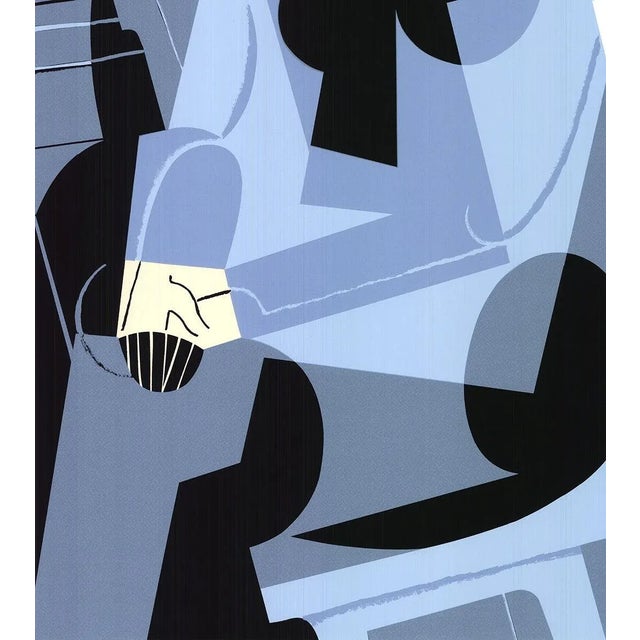 1992 Juan Gris 'Portrait of Josette Gris' Cubism Serigraph For Sale - Image 4 of 5