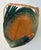 Vintage Chinese Green Folk Art Swan Hand-Woven Wicker Basket With Bamboo Handle For Sale In Palm Springs - Image 6 of 13