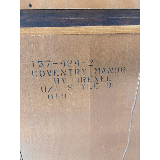 Drexel Heritage Coventry Manor China Hutch For Sale - Image 15 of 17