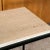 DESIGN FRERES Diagramme' Travertine Drinks Tables by Design Frères - a Pair For Sale - Image 4 of 7
