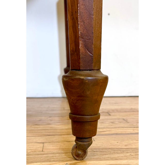 1860s Federal Walnut Postmaster's Desk For Sale - Image 15 of 16