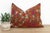 Horshiapur Bloom, Antique Phulkari Lumbar Pillow Cover For Sale In Los Angeles - Image 6 of 6