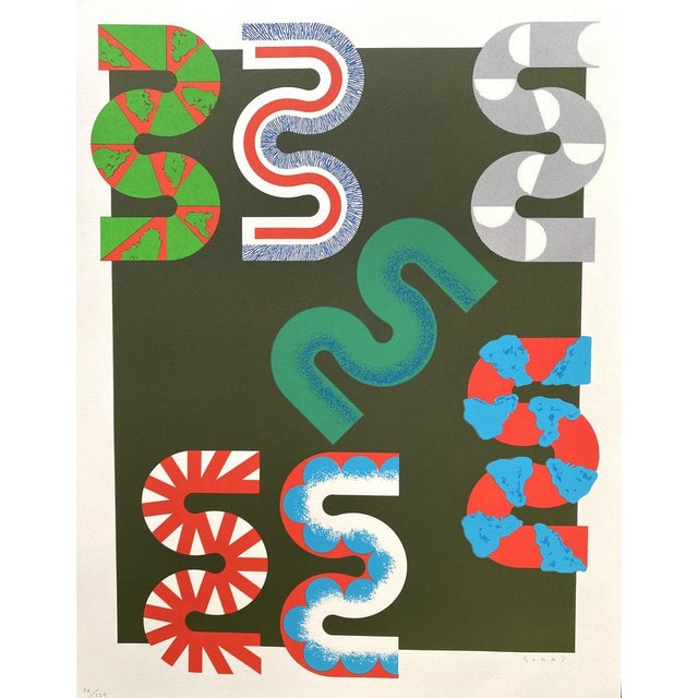 Kumi sugaï — variations, portfolio of 5 lithographs (1995) — signed & numbered, near mint a rare opportunity to acquire a...