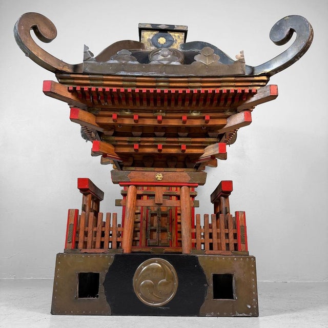 Japanese Mikoshi Portable Shinto Shrine, 1880s For Sale - Image 4 of 18