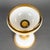 Metal Napoleon III Opaline Candy Dish with Gilded Bronze Frame, Early 20th Century For Sale - Image 7 of 11
