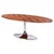 Functionalism Oval Table in Chrome and Walnut from Kovona, Czechia, 1960s For Sale - Image 14 of 14