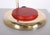 1960s Modernist Brass Lamp with Red Push Button, 1960s For Sale - Image 5 of 7