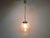 Mid-Century Modern Pendant Light in Brass and Smoked Bubble Glass by Kamenický Šenov, 1960s For Sale - Image 6 of 18