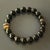 Early 21st Century Black Onyx Stone Gladiator Charm Beaded Bracelet For Sale - Image 5 of 7