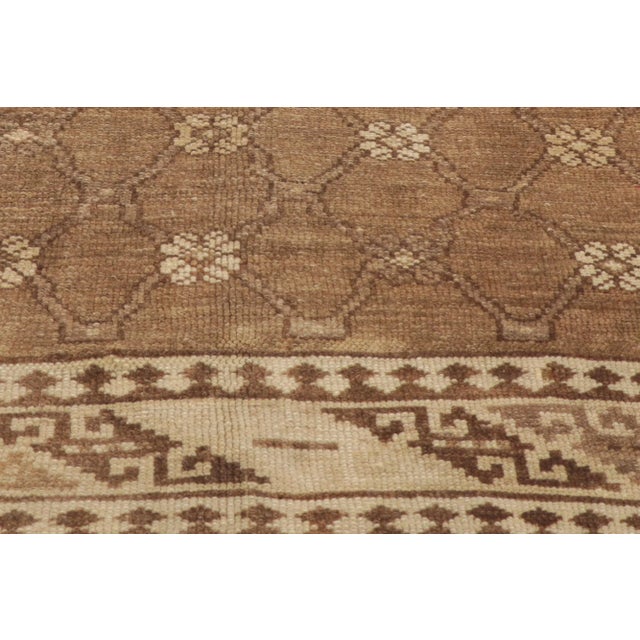 Vintage Earthy Turkish Kars Rug - 05'06 X 11'06 For Sale In Dallas - Image 6 of 10
