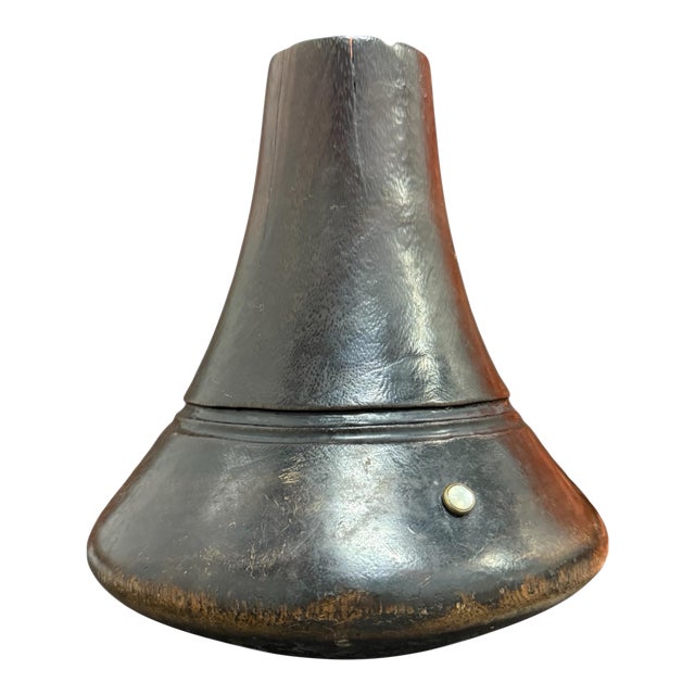 African Carved Wooden Vessel For Sale