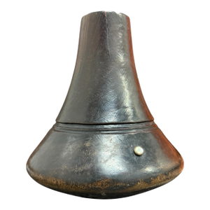 African Carved Wooden Vessel