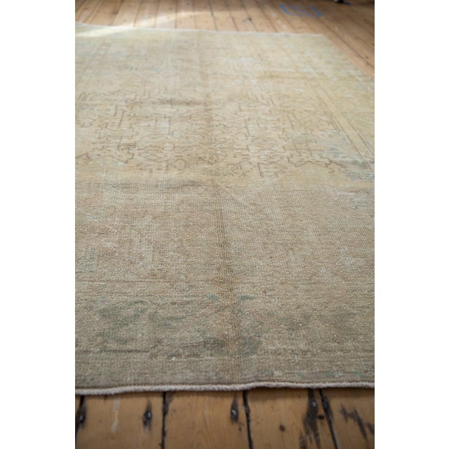 Old New House Vintage Distressed Mehrivan Carpet - 5'10" x 8'2" For Sale - Image 4 of 11