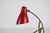 Brass and Red Metal Table Lamp by Giuseppe Ostuni, 1960s For Sale - Image 6 of 11