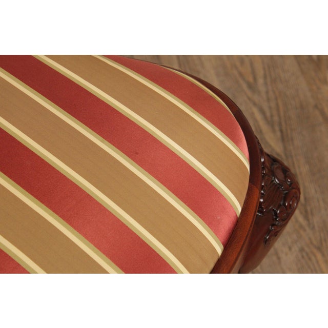 Brown Hickory Chair Georgian Style Set of Six Mahogany Dining Chairs For Sale - Image 8 of 12