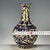 Mid 20th Century Vintage Chinese Blue Ground Gilt Dragon Vase With Old Museum Label For Sale - Image 5 of 9