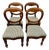 Antique Victorian Mahogany Balloon-Back Dining Chairs, 1880, Set of 4 For Sale
