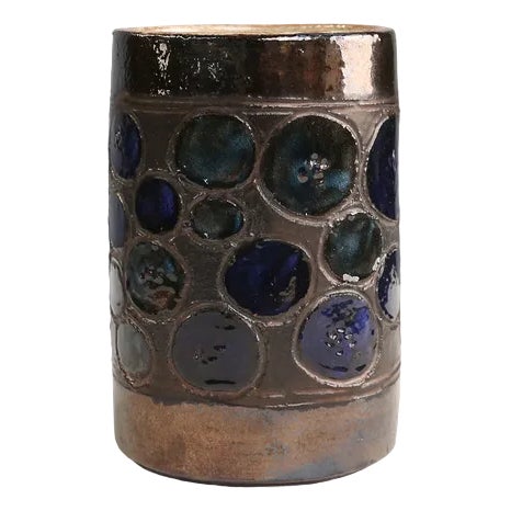 Ceramic Vase by Perignem, 1960s For Sale