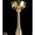 Contemporary Italian lively gold Murano Glass Chandelier Elegant transparent chandelier full of gold-leaf in Murano glass...