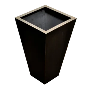 Medium Pyramid Steel Box Planter