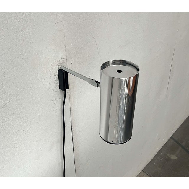 Mid-Century Modern German Space Age Minimalist Swivel Wall Lamp from Staff Leuchten, 1960s For Sale - Image 17 of 18