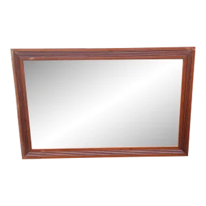 Late 19th Century Classical Mahogany Frame Wall Mirror