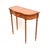 Hollywood Regency Antique Regency Style Burr Walnut Console Table, 1950 For Sale - Image 3 of 10