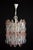 Venini Pink and Ice Poliedri Chandelier by Carlo Scarpa, 1955 For Sale - Image 9 of 15