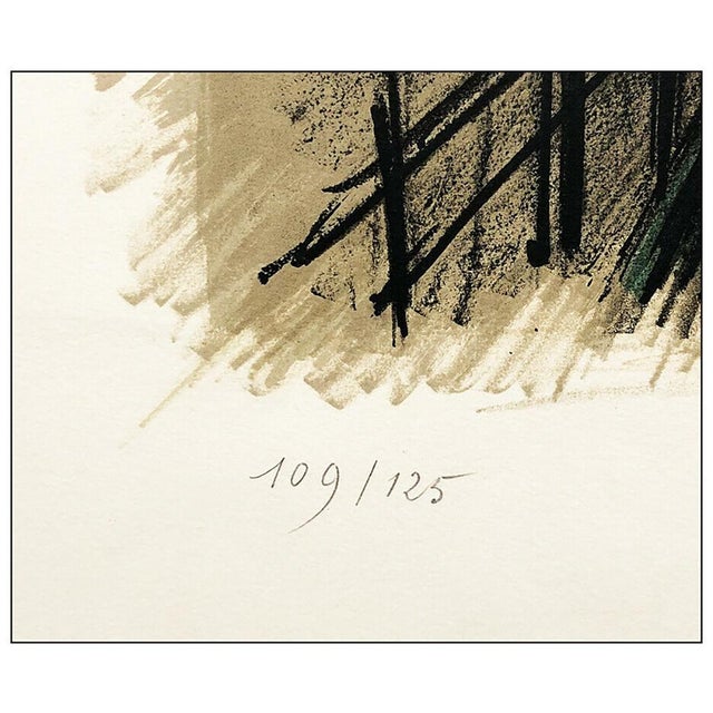 French 1960s Le Route sur Village, Bernard Buffet For Sale - Image 3 of 5