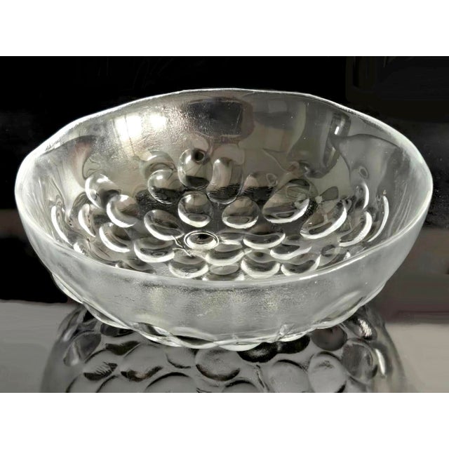 Mid-Century Modern 1980s Kosta Boda "Grape" Collection Large Bowl For Sale - Image 3 of 10