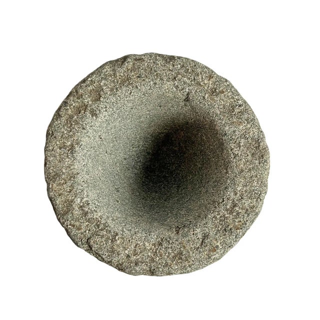 Granite Small Stone Bowl For Sale - Image 4 of 4