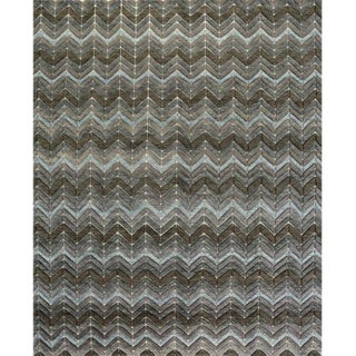 Handwoven Modern Moroccan Style Area Rug 8'0" X 10'0" For Sale