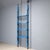 Floor-to-Ceiling Bookcase, 1960s-1970s For Sale - Image 3 of 9