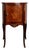 Mid 20th Century French Louis XV Style Mahogany Marquetry Side Cabinet With Key For Sale