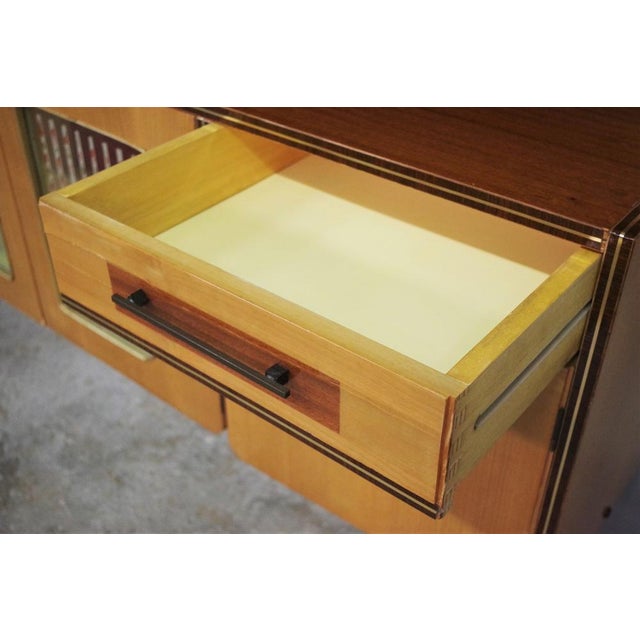 Brown Dining Room Set by Carlo De Carli, 1965, Set of 12 For Sale - Image 8 of 18