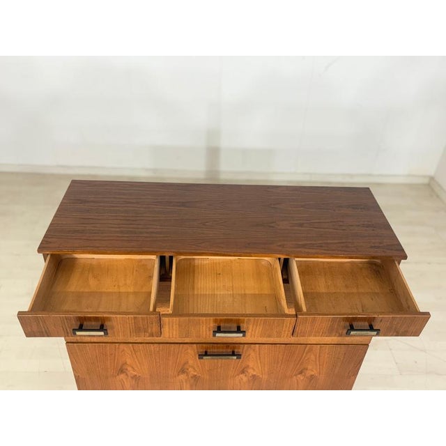 Vintage Shoe Cabinet in Teak For Sale - Image 4 of 10