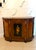 Mid 19th Century Antique Victorian Burr Walnut Sideboard Cabinet with Floral Marquetry Credenza, 1850 For Sale - Image 5 of 18