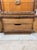 Mid Century Modern Armoire With Five Drawers and Unique Brass Hardware For Sale - Image 18 of 18