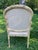 Cream MCM French Style Faux Bois Carved Cream Chairs - A Pair For Sale - Image 8 of 13