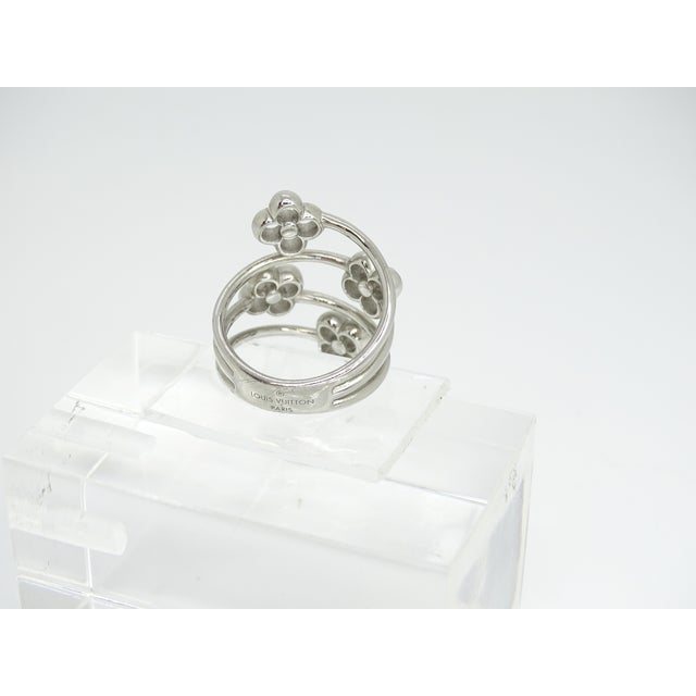 Monogram Flower Ring from Louis Vuitton, 1990s For Sale - Image 9 of 18