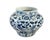 1980s Vintage Ming Style Chinoiserie Blue and White Vase 11" H For Sale - Image 5 of 12