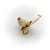 1960s Vintage 14k Gold Tiny Grand Piano Charm or Pendant For Sale - Image 5 of 10