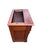 Walnut Victorian 2 Part Drop Front Desk For Sale - Image 9 of 12