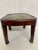 Hardwood Low Tables With an Inset Antique Japanese Leather Saddle Top—A Pair For Sale In New York - Image 6 of 13