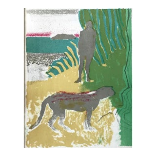 Paul Guiramand Original Lithograph V1-12 Fernand Mourlot 1969 For Sale