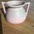1928 Rookwood Pottery Pink Matte Vase Double Handles Shape 354 Arts & Crafts 3x5 For Sale - Image 9 of 11