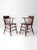 Farmhouse Vintage Captian's Chairs Pair For Sale - Image 3 of 12